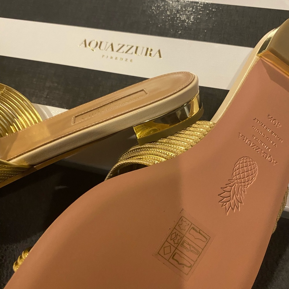 AQUAZZURA  NEW IN BOX SIZE 10.5 - Picture 12 of 12